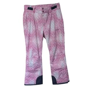 Arctix Women's Insulated Snow Pants in Aztec Pink size XL